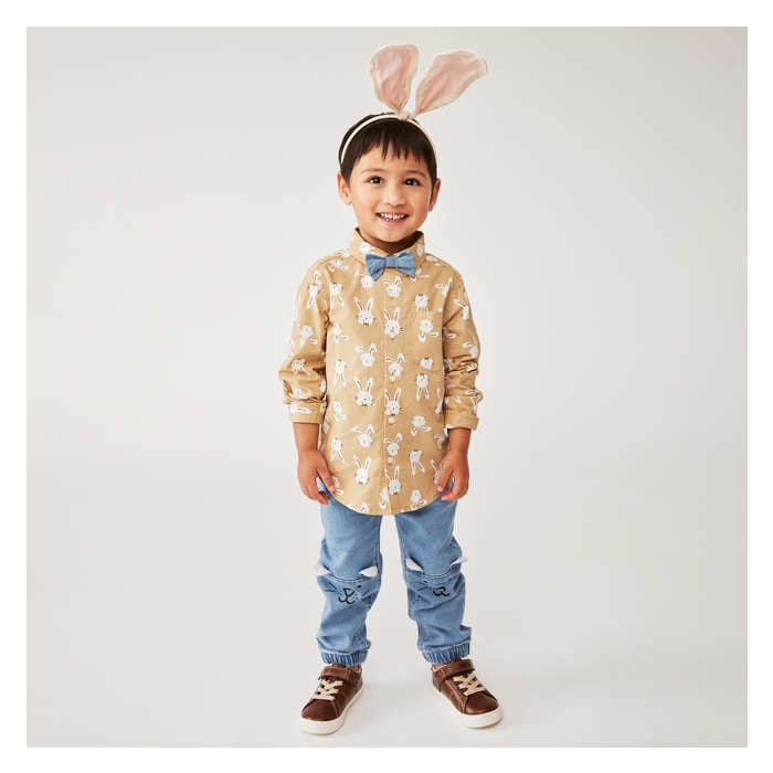 Toddler Boys' Denim Jogger